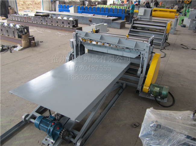 鋼板校平定尺剪板