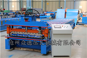 全自动液压导柱840型压瓦机